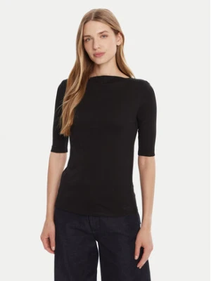 Calvin Klein Bluzka LV044C217G Czarny Slim Fit
