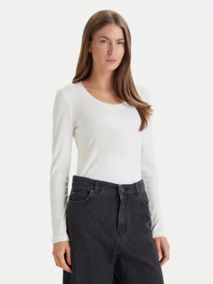 Calvin Klein Bluzka LV044D235G Biały Slim Fit