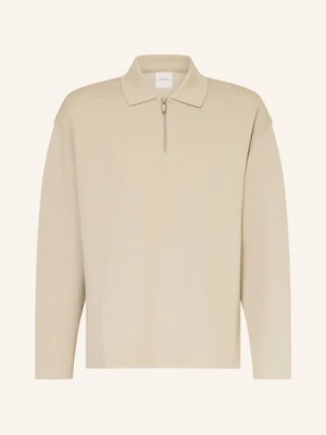 Calvin Klein Bluzka Polo Z Materiału Dresowego Spacer gruen