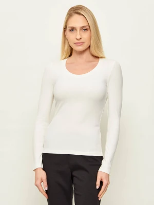 Calvin Klein Bluzka | Slim Fit ecru