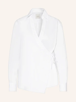 Zdjęcie produktu Calvin Klein Bluzka W Stylu Kopertowym weiss