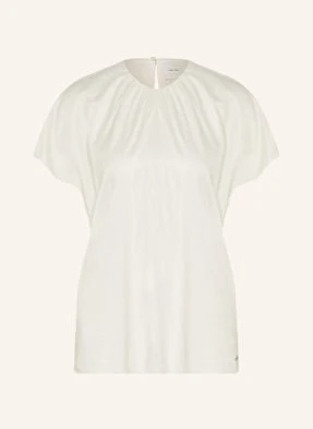 Calvin Klein Bluzka Z Satyny weiss
