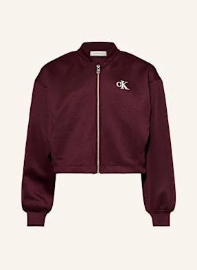 Calvin Klein Bluzon Z Dżerseju braun