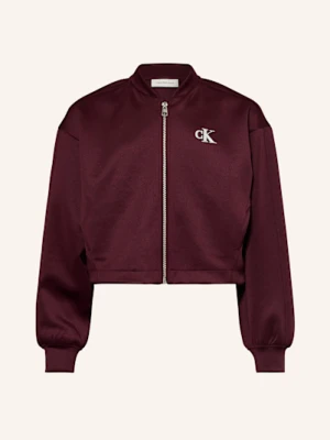 Calvin Klein Bluzon Z Dżerseju braun