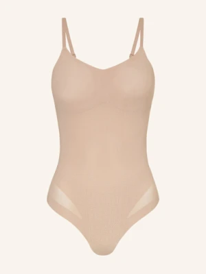 Calvin Klein Body Modelujące Stay-Put Mesh beige