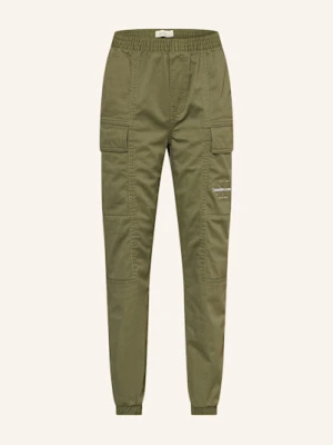 Calvin Klein Bojówki gruen