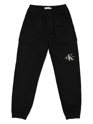 Calvin Klein Bojówki w kolorze czarnym rozmiar: 140