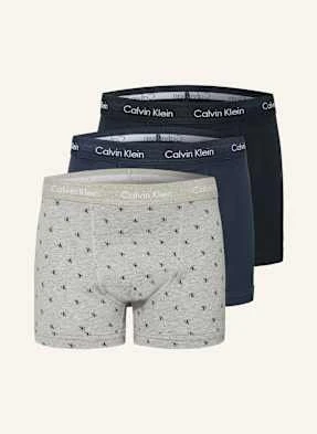 Calvin Klein Bokserki Cotton Stretch, 3 Szt. grau