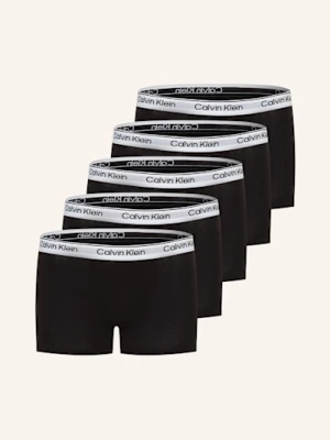 Calvin Klein Bokserki Icon Cotton Stretch, 5 Szt. schwarz