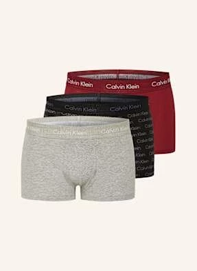 Calvin Klein Bokserki Low Rise, 3 Szt. rot