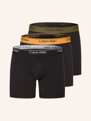 Calvin Klein Bokserki Microfiber Stretch, 3 Szt. schwarz