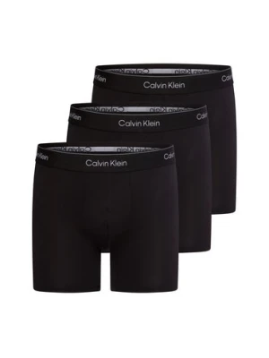 Calvin Klein Bokserki w 3-paku Mężczyźni Bawełna czarny jednolity,