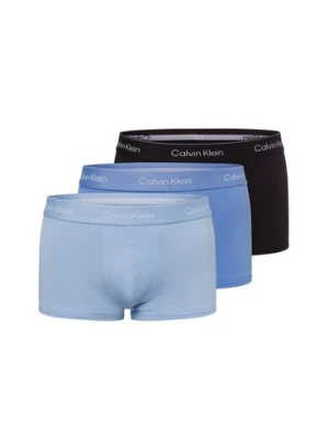 Calvin Klein Bokserki w 3-paku Mężczyźni Bawełna niebieski | czarny