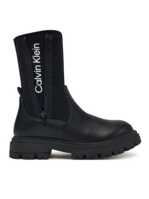 Calvin Klein Botki Chelsea Boot V3A5-83123-1464 D Czarny