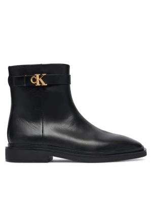 Calvin Klein Botki HW0HW03186 Czarny
