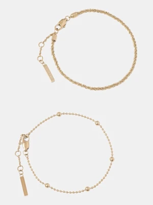 Calvin Klein bransoletka damska ze stali szlachetnej 2-pack