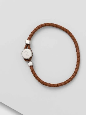 Calvin Klein bransoletka skórzana