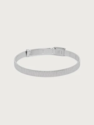 Calvin Klein bransoletka Sophisticated Texture srebrny
