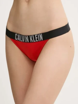 Zdjęcie produktu Calvin Klein brazyliany kąpielowe kolor czerwony KW0KW02857