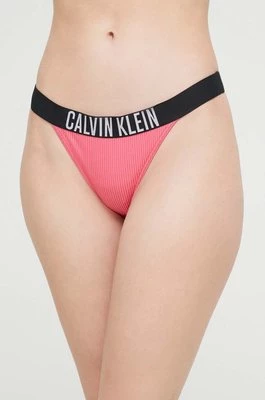 Calvin Klein brazyliany kąpielowe kolor fioletowy