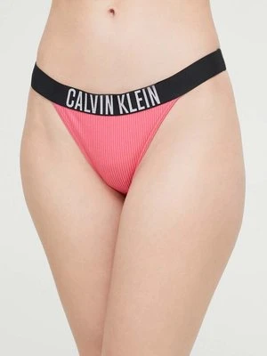 Calvin Klein brazyliany kąpielowe kolor fioletowy