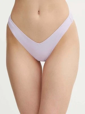 Calvin Klein brazyliany kąpielowe kolor fioletowy KW0KW02628