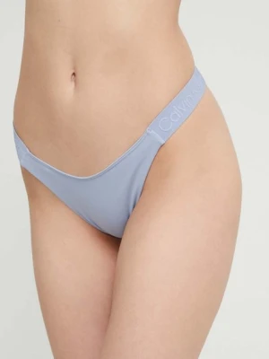 Calvin Klein brazyliany kąpielowe kolor niebieski