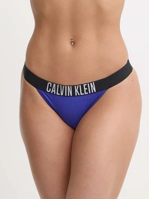 Calvin Klein brazyliany kąpielowe kolor niebieski KW0KW02392