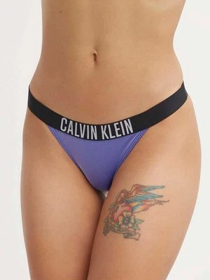 Calvin Klein brazyliany kąpielowe kolor niebieski KW0KW02611