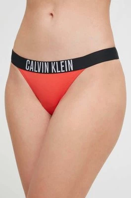 Calvin Klein brazyliany kąpielowe kolor pomarańczowy