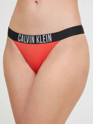 Calvin Klein brazyliany kąpielowe kolor pomarańczowy