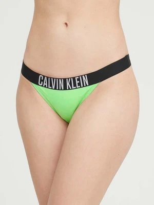 Calvin Klein brazyliany kąpielowe kolor zielony