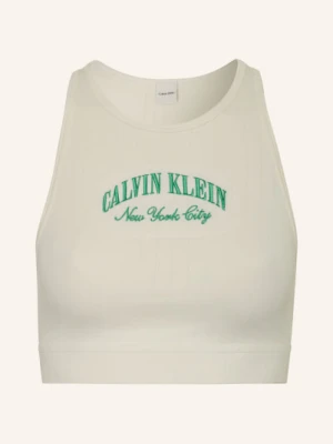 Calvin Klein Bustier Heritage Classic Cotton weiss