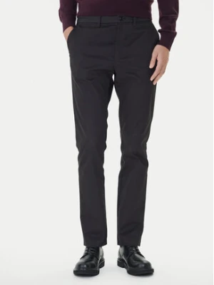 Calvin Klein Chinosy LV04LD613G Czarny Slim Fit