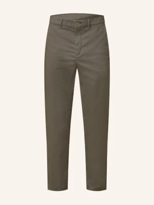 Calvin Klein Chinosy Slim Tapered Fit braun