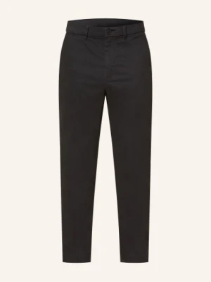 Calvin Klein Chinosy Slim Tapered Fit schwarz