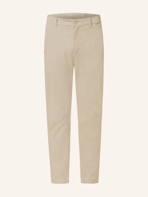 Calvin Klein Chinosy Tapered Fit grau