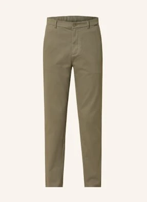 Calvin Klein Chinosy Tapered Fit gruen