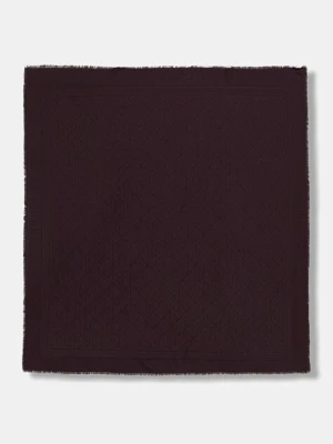 Calvin Klein chusta męska kolor fioletowy wzorzysta LV04D8063G