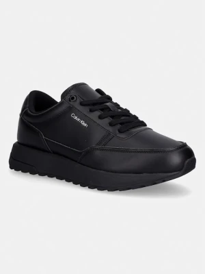 Calvin Klein CITY RUNNER LACEUP LTH sneakersy męskie czarny
