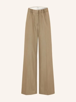 Calvin Klein Collection Spodnie Typu Marlena Fernanda beige