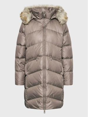 Calvin Klein Curve Kurtka puchowa Essential K20K205144 Brązowy Regular Fit