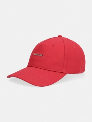 Calvin Klein czapka bejsbolówka bawełniana