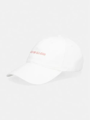 Calvin Klein czapka bejsbolówka damska bawełniana