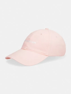 Calvin Klein czapka bejsbolówka damska bawełniana