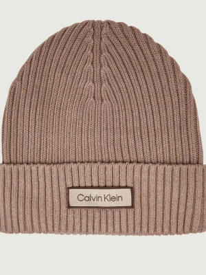 Calvin Klein Czapka beżowy