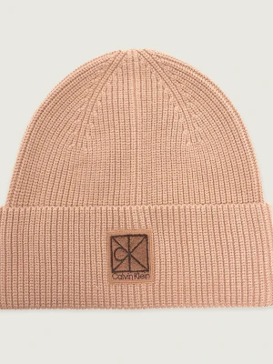Calvin Klein Czapka beżowy
