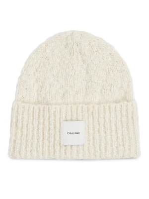 Calvin Klein Czapka Boucle K60K612593 Écru