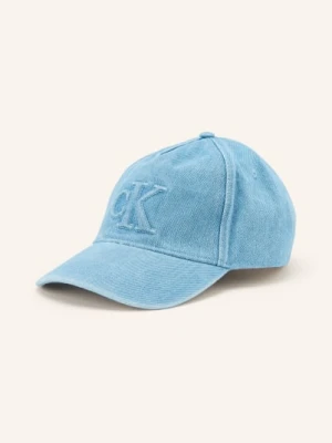 Calvin Klein Czapka Dżinsowa blau