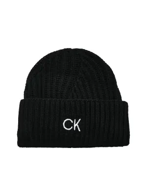 Calvin Klein Czapka ELEVATED | z dodatkiem wełny i kaszmiru